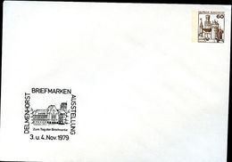 Bund PU114 D2/004 Privat-Umschlag RATHAUS WASSERTURM DEMENHORST 1979 - Private Covers - Mint