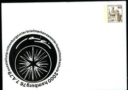 Bund PU114 D2/009b Privat-Umschlag PHILIPP OTTO RUNGE Hamburg 1979 - Private Covers - Mint