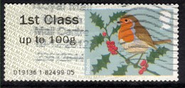 GB 2012 QE2 1st Up To 100gms Post & Go Christmas Robin ( M933 ) - Post & Go Stamps