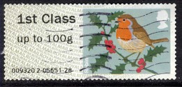 GB 2012 QE2 1st Up To 100gms Post & Go Christmas Robin ( M951 ) - Post & Go (automatenmarken)