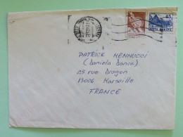 Rumania 1991 Cover To France - Dishes Houses - Lettres & Documents