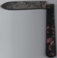 Couteau De Poche  Pradel  9 Cm  Fermé - Messen