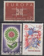 FRANCE  EUROPA    N°1396/1431/2085  __OBL VOIR SCAN - Colecciones