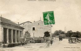 CPA - DEYVILLERS (88) - Aspect Du Quartier Du Lavoir-Fontaine Et De La Bascule Municipale Au Début Du Siècle - Autres Communes