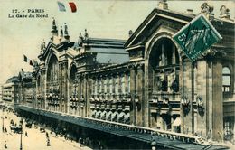 Paris CPA 75 Gare Du Nord à Paris - Pariser Métro, Bahnhöfe