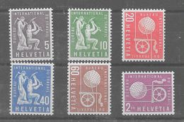 Serie De Suiza Nº Yvert 369/74 ** - ILO