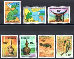 DJIBOUTI - YT N° 458 à 464 - Neuf ** - MNH - Cote: 18,30 € - Djibouti (1977-...)