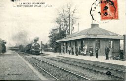 N°337 A -cpa Bretoncelles -la Gare- - Gares - Avec Trains