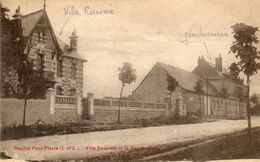 CPA - NEUILLé-PONT-PIERRE (37) - Aspect De La Gendarmerie Et De La Villa Roseraie En 1921 - Neuillé-Pont-Pierre
