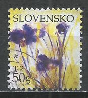 Slovakia 2007. Scott #514 (U) Flowers ** Complete Issue - Gebraucht