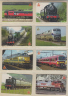 ISRAEL 2002 TRAIN LOCOMOTIVE RAILWAY 15 PHONE CARDS - Trains