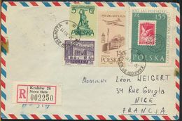 °°° POSTAL HISTORY - POLAND POLONIA 1961 °°° - Lettres & Documents