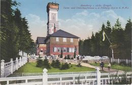 AK Annaberg Buchholz Pöhlberg Gasthof Baude Turm Restaurant A Cranzahl Jöhstadt Geyersdorf Königswalde Erzgebirge - Annaberg-Buchholz