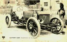 Automobile....rallyes...cliffort Earp   Angleterre   Sur Sa Napier - Rallye