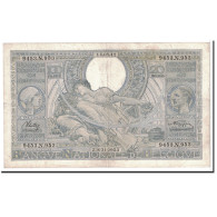 Billet, Belgique, 100 Francs-20 Belgas, 1942, 1942-08-14, KM:107, TTB - 100 Frank & 100 Frank-20 Belgas