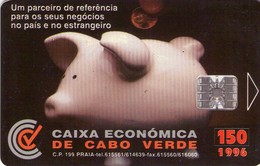 CABO VERDE. Caixa Economica. 1996. CPV-12. (004) - Kaapverdische Eilanden