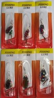 LOT DE 6 CUILLERES . - Fishing