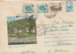 COVER TO GABON - Marcophilie