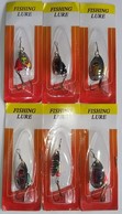 LOT DE 6 CUILLERES . - Fishing