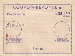 REPLY COUPON REPONSE.  0.35/0.40/0.60  PARIS 51   /  8 - Antwoordbons