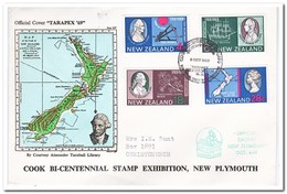 Nieuw Zeeland, Official Cover "TARAPEX '69" - Lettres & Documents