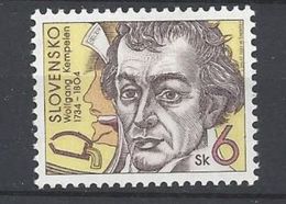 Slovakia 1994, Mi 209, MNH, Wolfgang Kempelen, Chess Automaton - Ungebraucht