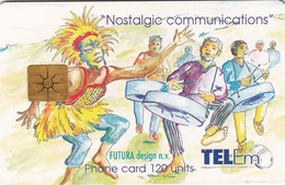 ANTILLES St.MAARTEN - Celebration Carnival (GEM1B) , 120 U, 1999, Used - Antillas (Nerlandesas)