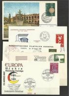 1958 1987  Europa CEPT Europe CONFERENZA EUROPEA 5 FDC - 1958