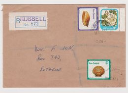 NEW ZEALAND Registered Domestic Mail 871, Russell To Rotorua 18 Dec 1982 (W16) - Brieven En Documenten