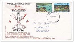 Nieuw Zeeland 1969, FDC, 150th Anniversary Of The Beginning Of The European Settlement Of New Zealand - FDC