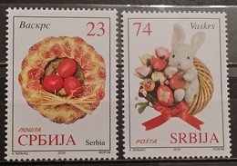 Serbia, 2018,Mi: 773/74 (MNH) - Easter