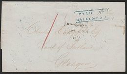 GB 1845 PAID AT BALLYMENA STAMPLESS OLS - Brieven En Documenten