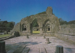 Postcard Dundrennan Abbey Kirkcudbrightshire The Chapter House My Ref  B22477 - Kirkcudbrightshire
