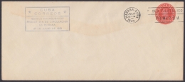 1949-EP-131 CUBA REPUBLICA 1949 2c J.M. GOMEZ POSTAL STATIONERY. FDC BLUE CANCEL LONG COVER - Lettres & Documents