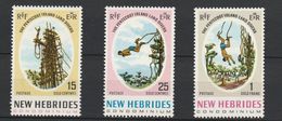 Nouvelles Hébrides No 289 à 291* - Unused Stamps