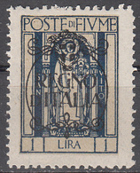 FIUME    SCOTT NO.  192     MINT HINGED   YEAR  1924 - Fiume & Kupa