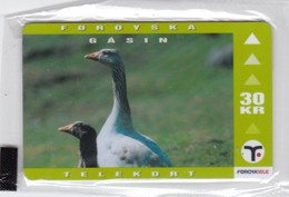 Faroe Islands, OD-023,  30 Kr , Faroese Animals, Goose, Mint In Blister, 2 Scans. - Faeroër