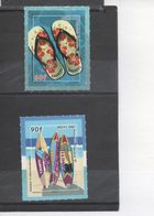 POLYNESIE Frse - Savates Et Surf - Tongs Et Planche De Surf - Sport, Loisir, Vacances, Tourisme - Unused Stamps