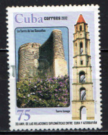 CUBA - 2012 - 20° ANNIERSARIO DELLE RELAZIONI DIPLOMATICHE TRA CUBA E AZERBAYAN - USATO - Gebraucht