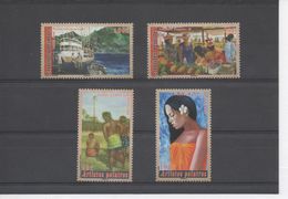 POLYNESIE Frse -  Art - Peintres De Polynésie - Tableaux De M. Garnier Bissol, A. Luzuy, G. Chaussoy, O. Louzé - Unused Stamps