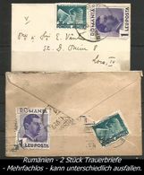 2 Trauerbriefe Von 1939 - Lettres & Documents