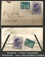 2 Trauerbriefe Von 1939 - Lettres & Documents