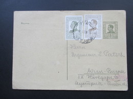 Bulgarien Ganzsache 1928 Mit 2 Zusatzfrankaturen Nach Wien Gesendet. - Cartas & Documentos