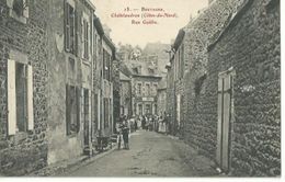 Châtelaudren, Rue Gaëllo,  Trés Animée - Châtelaudren