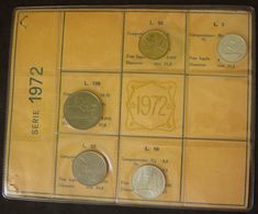 LaZooRo: Italy 5 - 10 - 20 - 50 - 100 Lire 1972 UNC Set - Jahressets & Polierte Platten