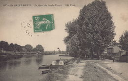 L'Ile Saint Denis : Le Quai Du Saule-Fleuri - L'Ile Saint Denis