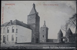 Sombreffe Intérieur Du Château Féodal - Sombreffe