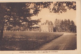 VOUNEUIL SOUS  BIARD   - POITIERS. - Château Des Quatre-Vents. Cliché RARE - Vouneuil Sous Biard