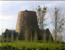 VLIERMAAL Bij Kortessem (Limburg) - Molen/moulin - Prentkaart Van De Molen Van Vliermaal In 2005 Tijdens Verbouwing - Kortessem
