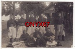 Carte Postale Photo Militaire Français 4 éme Zouaves 17 éme Cie 10 éme Escouade MAROC Afrique Du Nord ? PHOTO 1 - Regimente